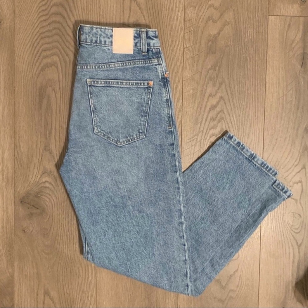 2/35$ 🍓⭐️ Zara Classic Mom Blue Denim Jeans